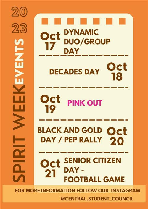 spirit week
